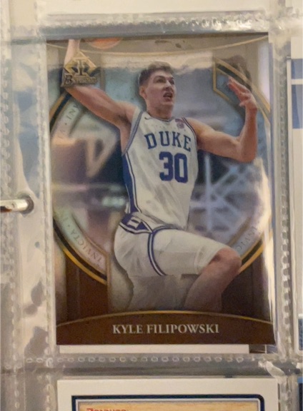 2022-23 Bowman University Chrome Invicta Rookie RC #BI-3 Kyle Filipowski - Duke — front