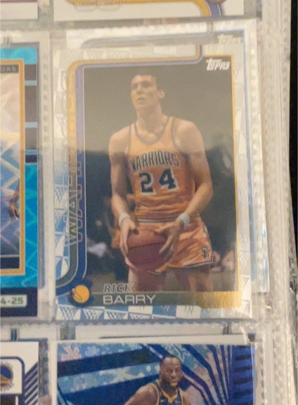 2025-26 Topps #258 Rick Barry — front