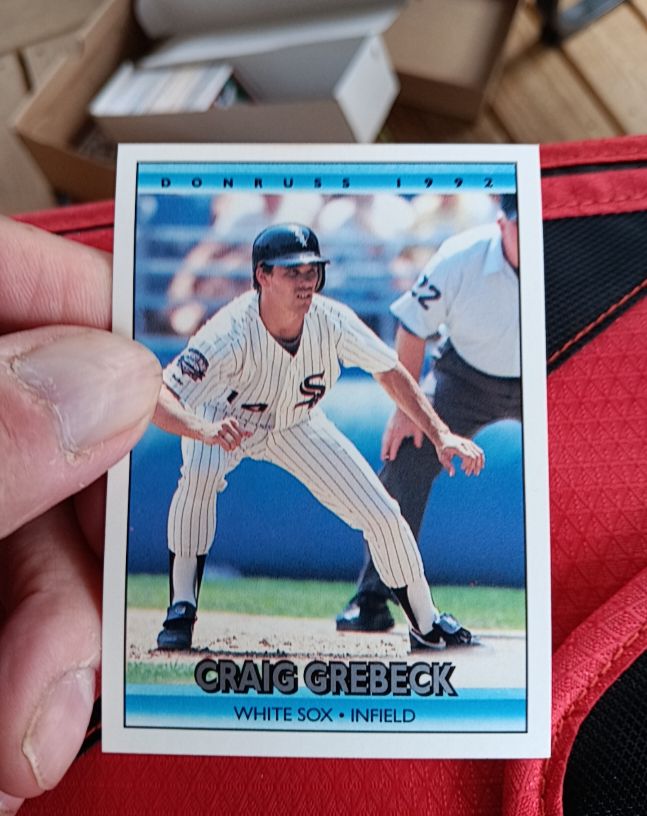1992 Donruss #546 Craig Grebeck — front