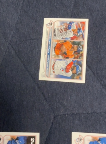 2022 Topps #10 Adolis Garcia / Corey Seager / Marcus Semien — front