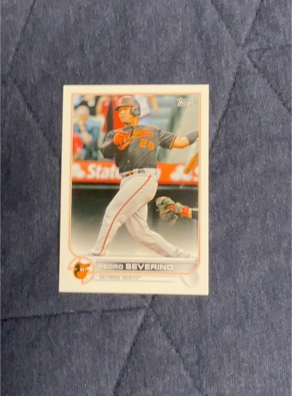 2022 Topps Series 1 #72 Pedro Severino — front