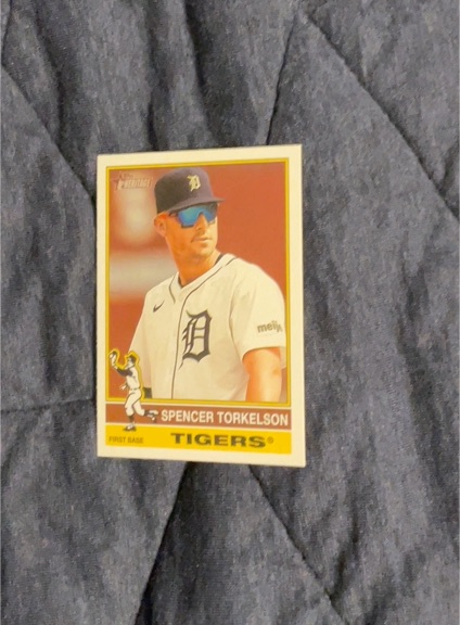 2025 Topps Heritage #81 Spencer Torkelson Detroit Tigers — front