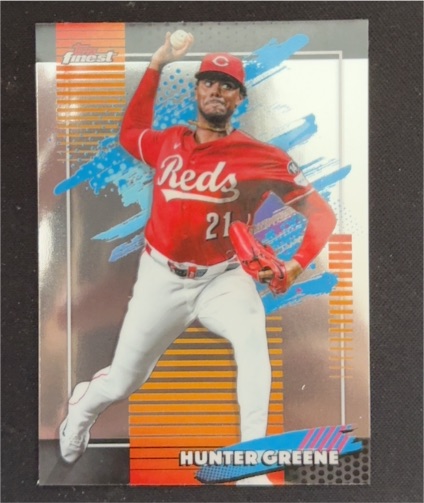 2026 Topps Finest #169 Hunter Greene — front