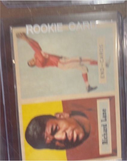1957 Topps #85 Dick Lane — front