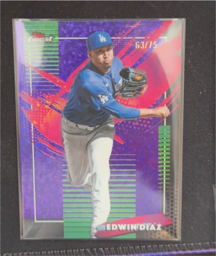 2026 Topps Finest #252 Edwin Diaz — front