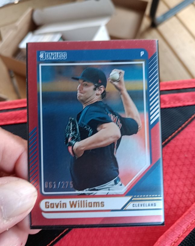 2024 Donruss #45 Gavin Williams — front