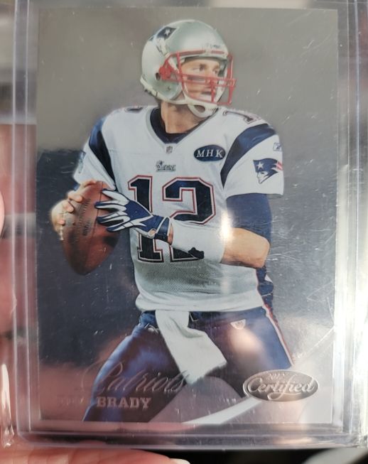 2012 Panini Certified #4 Tom Brady — front