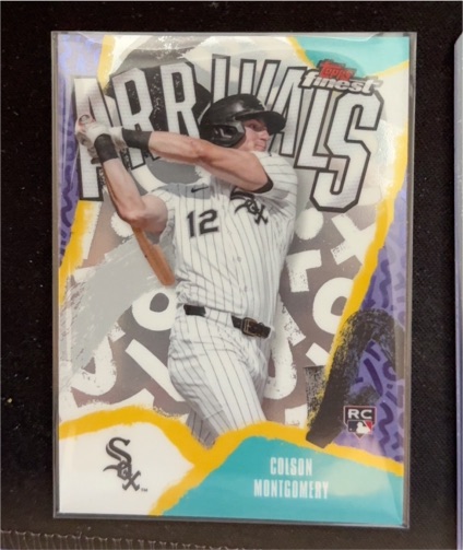 2026 Topps Finest Arrivals #A-10 Colson Montgomery — front