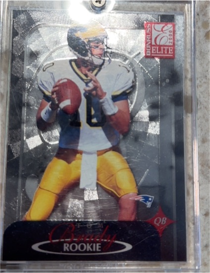 2000 Donruss Elite #183 Tom Brady Rookie — front