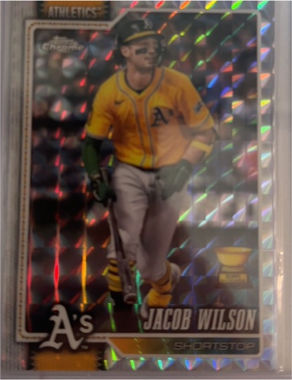 2026 Topps Chrome #227 Jacob Wilson — front