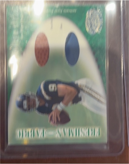 2002 Piece of the Game #POG-56 Vinny Testaverde — front