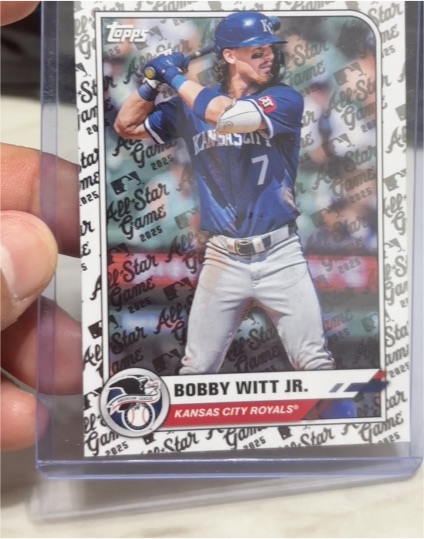 2025 Topps All-Star Game #30 Bobby Witt Jr. — front