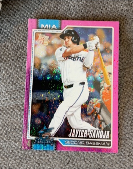 2026 Topps Series 2 #399 Javier Sanoja — front