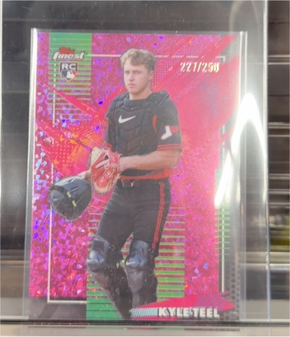 2026 Topps Finest #267 Kyle Teel — front