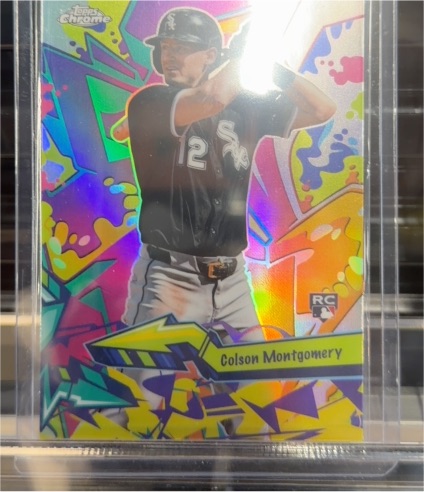 2026 Topps Chrome #WST-24 Colson Montgomery Wild Style RC — front