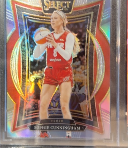 2025 Panini Select WNBA #12 Sophie Cunningham — front