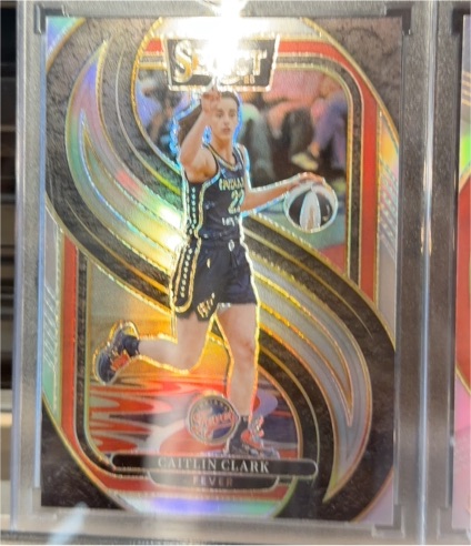2025 Panini Select WNBA #140 Caitlin Clark — front