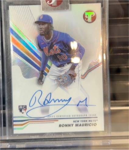2024 Topps Pristine #PA-RM Ronny Mauricio — front