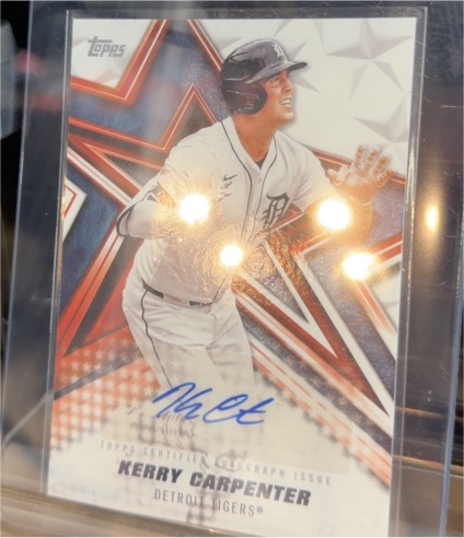 2026 Topps Series 1 Baseball Stars Autograph #BSA-KCA Kerry Carpenter — front