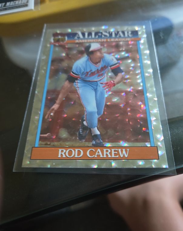 1991 Topps All-Star Insert #91AS-48 Rod Carew — front