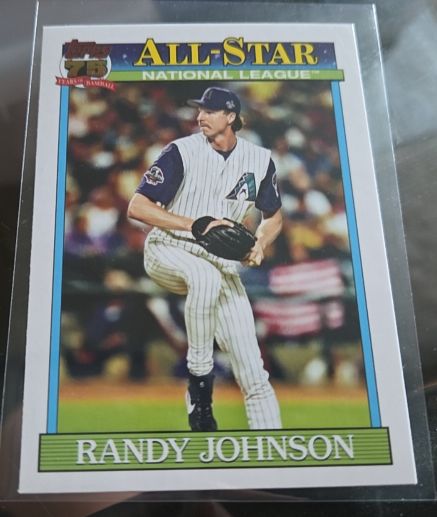 1991 Topps All-Star #91AS-20 Randy Johnson — front