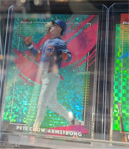 2026 Topps Finest #235 Pete Crow-Armstrong — front