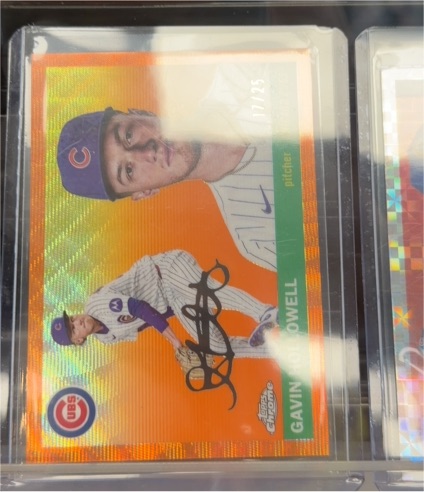 2025 Topps Chrome Platinum #390 Gavin Hollowell — front