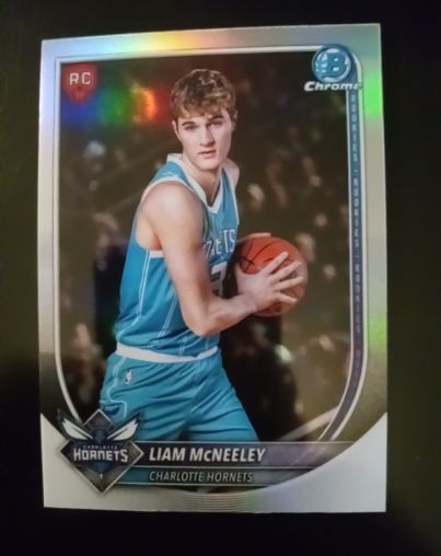 2025 Bowman Chrome #29 Liam McNeeley — front
