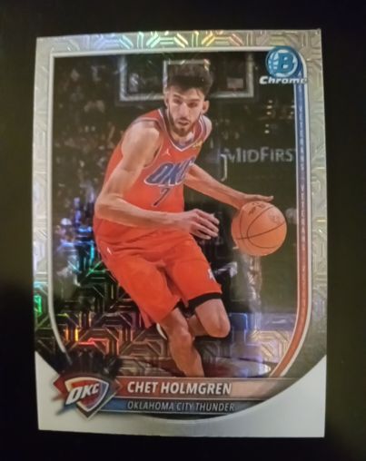 2025-26 Bowman Chrome #BCV-108 Chet Holmgren — front