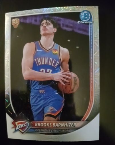 2025 Bowman Chrome #BCV-45 Brooks Barnhizer — front