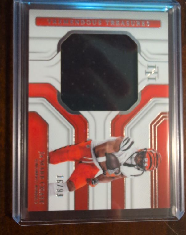 2024 Panini National Treasures Tremendous Treasures Nick Chubb — front