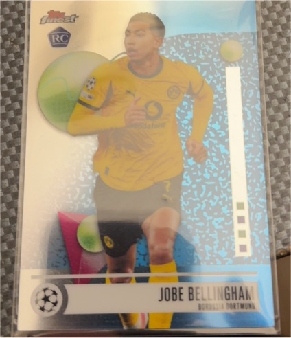 2025-26 Topps Finest UEFA Club Competitions #92 Jobe Bellingham — front