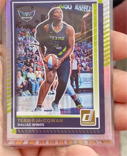 2025 Panini Donruss WNBA #57 Teaira McCowan — front