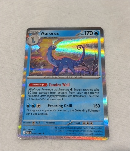 2016 Pokémon Breakthrough #024 Aurorus — front
