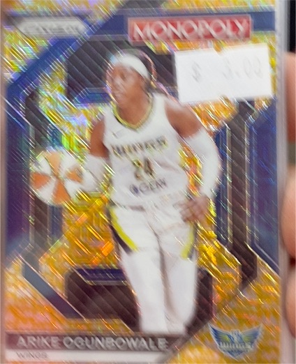 2024 Panini Prizm Monopoly WNBA #14 Arike Ogunbowale — front