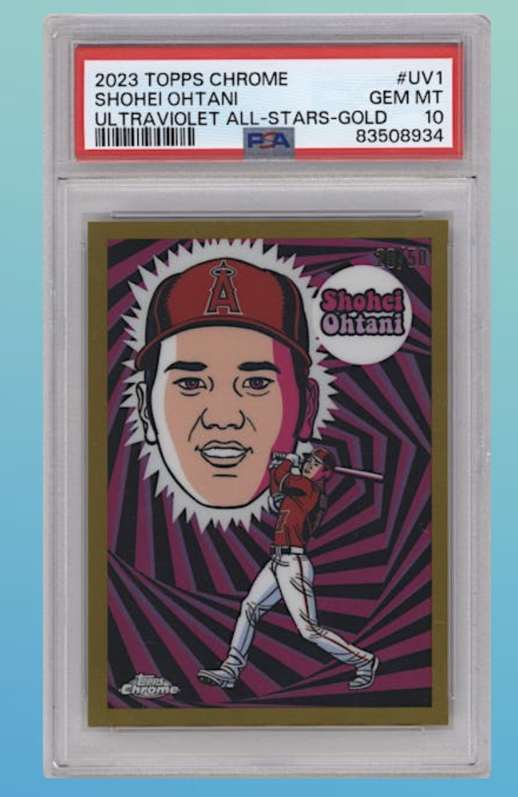 2023 Topps Chrome #UV1 Shohei Ohtani — front