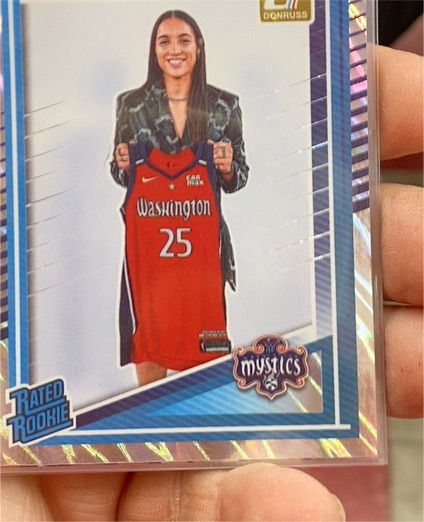 2025 Panini Donruss WNBA #96 Georgia Amoore — front