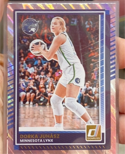 2025 Donruss WNBA #35 Dorka Juhasz — front