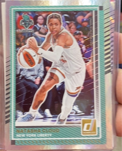 2025 Donruss WNBA #8 Natasha Cloud — front