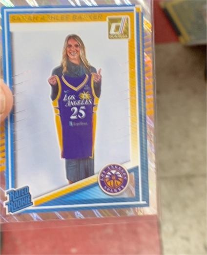 2025 Panini Donruss WNBA #100 Sarah Ashlee Barker — front