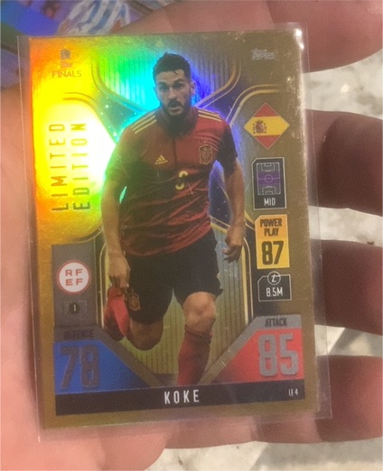 2022 Topps Match Attax 101 #LE 4 Koke — front