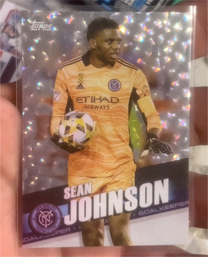 2022 Topps Chrome MLS #65 Sean Johnson — front