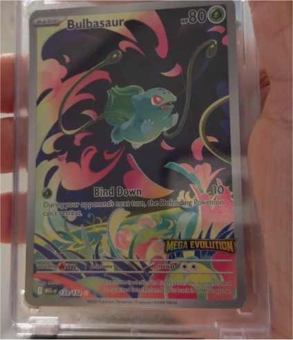 2025 Pokémon #133 Bulbasaur Mega Evolution — front