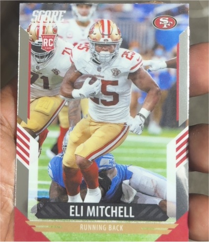 2021 Panini Chronicles Score #420 Eli Mitchell — front