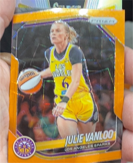 2025 Panini Prizm WNBA #132 Julie Vanloo — front