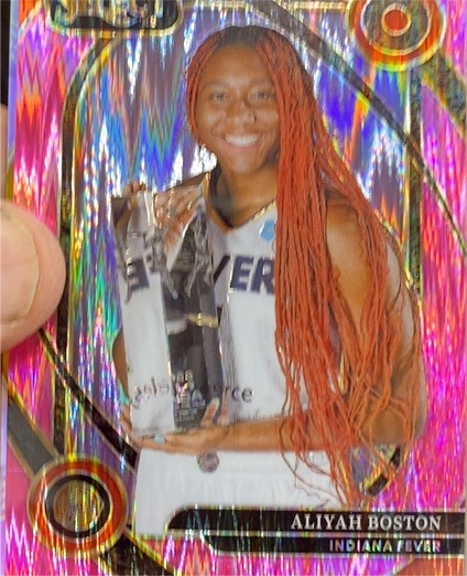 2025 Panini Select WNBA #250 Aliyah Boston — front