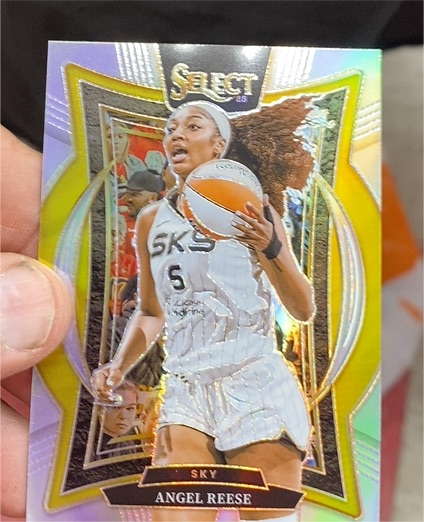 2025 Panini Select WNBA #94 Angel Reese — front