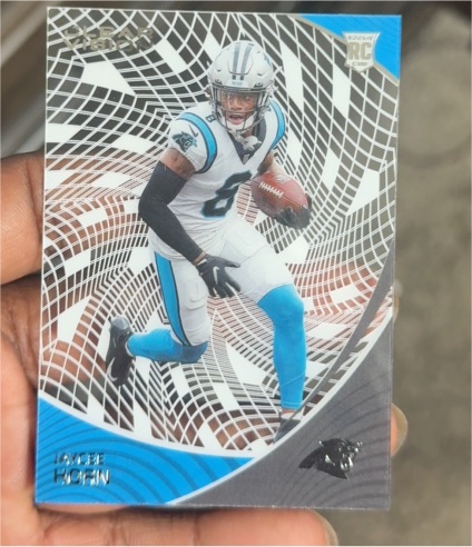 2021 Panini Chronicles Clear Vision Rookies #CVR-7 Jaycee Horn — front