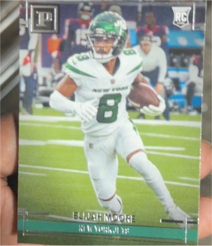 2021 Panini Chronicles #PA-30 Elijah Moore — front