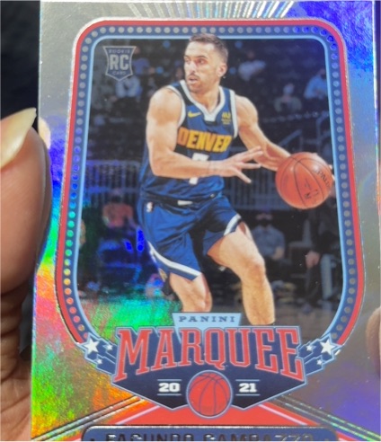 2020-21 Panini Chronicles Marquee #240 Facundo Campazzo — front